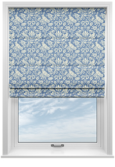 Heathland, Indigo - Roman Blind
